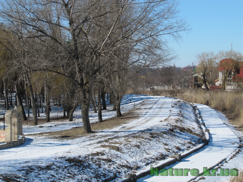парк Пушкина - зима